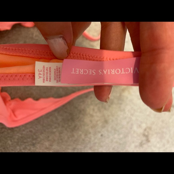 Victoria Secret Pink Halter Swim Suit - Picture 2 of 2